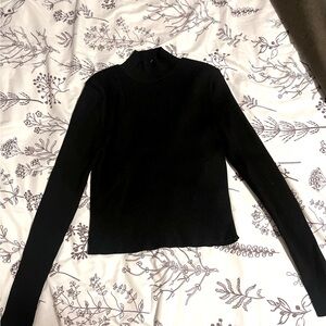 Zara black long sleeve turtleneck